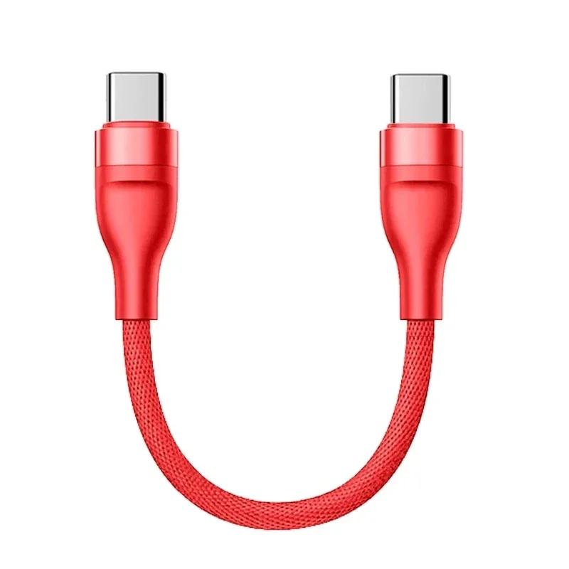 ตัวเลือกสินค้า สายชาร์จ USB-C 2 เส้น ชาร์จเร็ว 2 เท่า สายสั้นพกพาสะดวก