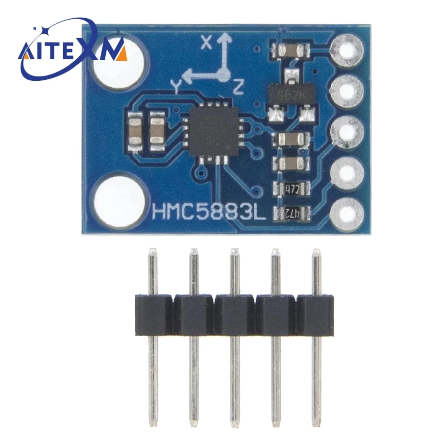 

1pcs/lot GY-273 GY273 QMC5883L Module Triple Axis Compass Magnetometer Sensor 3V-5V I42