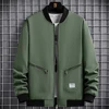 2023 New Spring Jackets Men Baseball Jacket Fashion Casual Coat Jacket Plus Size 6XL 8XL Outdoor Outerwear Solid Color 3