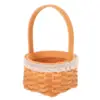 Mini Shopping Basket Flower Storage Egg Baskets for Fresh Eggs Easter Girl Candy Wood Children's Woven Arrangement Collecting 1