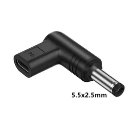 Universal USB C PD to DC Power Connector Charging Adapter - 5V (5.5 - 2.5mm)