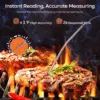Digital Meat Kitchen Thermometer Stainless Waterproof Meat Temperature  Thermometre Probe Oven Cooking BBQ Temperature Meter 2