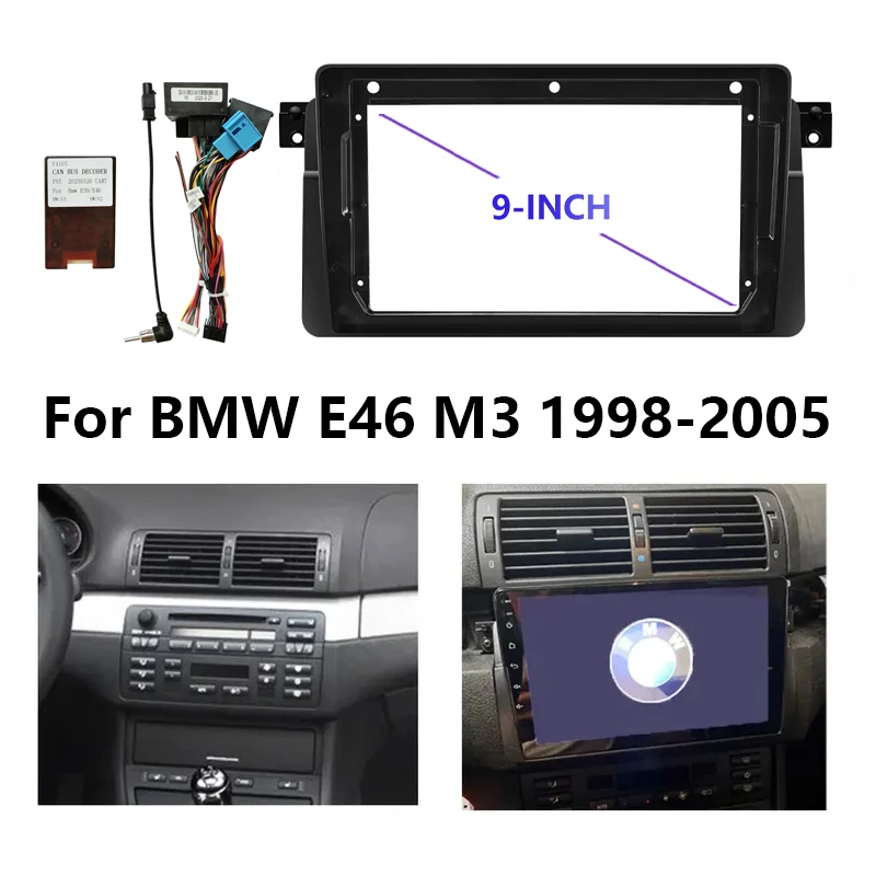 

Car Radio frame BMW