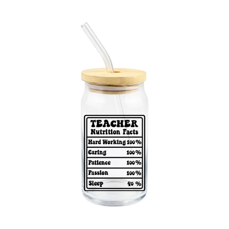 

Transfer Sticker UV NURSE MAMA TEACHER NUTRITION FACTS For Wraps HARD WORKING CARING PATIENCE PASSION SLEEP DIY Custom Decals