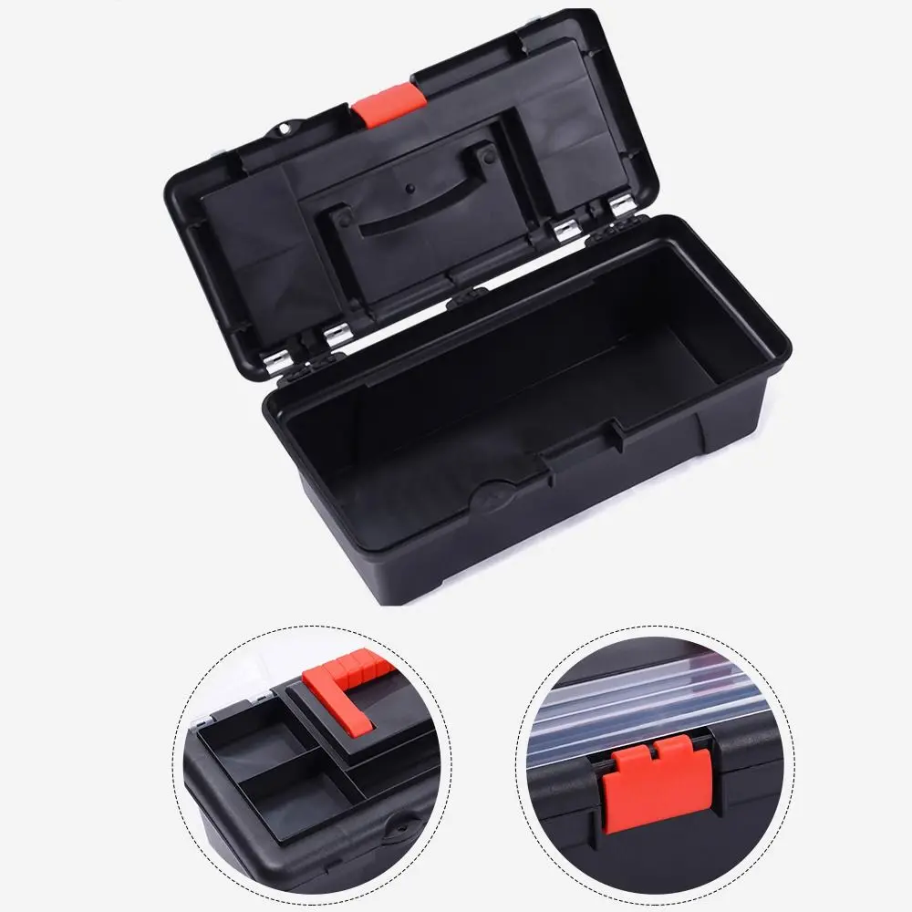 Portable Plastic Toolbox Equipment Box Multi-function Instrument Protection Tool Organizer Storage Box