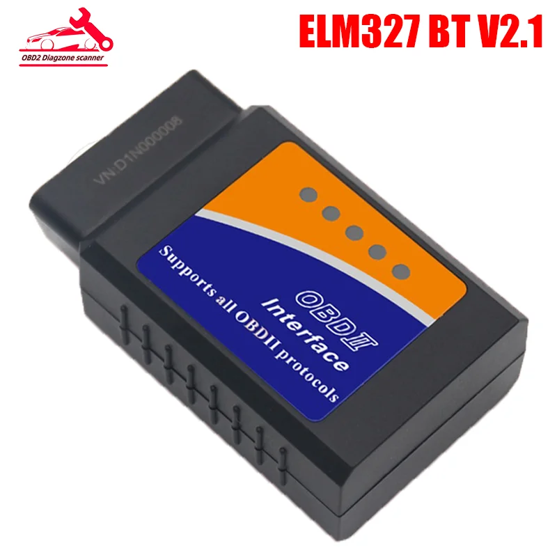 Elm327 Adapter Bluetooth Elm327 V2.1/wifi V1.5 Obd2 Obdii Scanner Auto