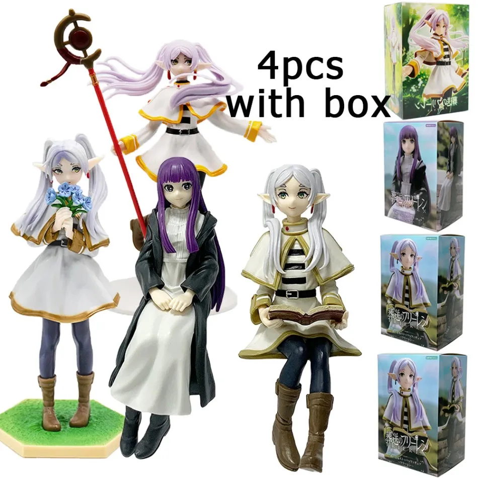 Frieren At The Funeral Super Kawaii PVC Statue - Cute Cartoon Action Figure Collectible