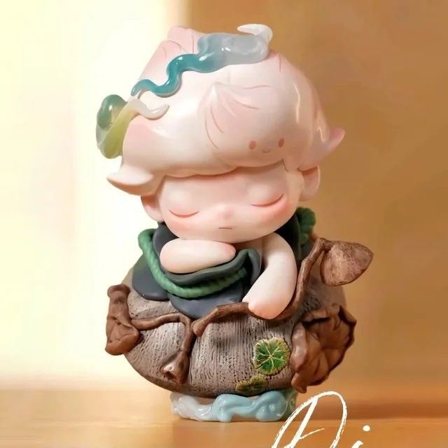 New Genuine Dimoo Stories In The Cup Series Action Figure Toys Trendy Fashion Cute Model Dolls Collection Figurine Surprise Gift 3
