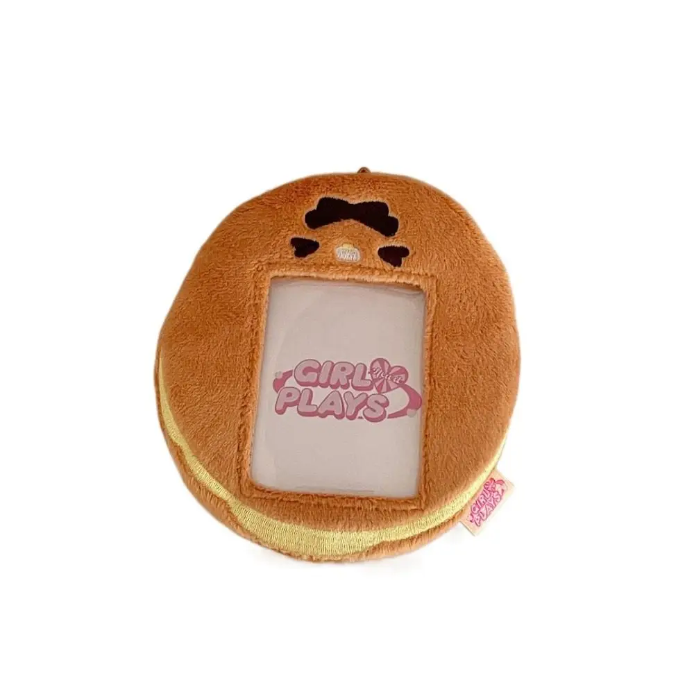 Durable Animal Shape Cartoon Plush Card Holder Cute INS Photo Protector Case Creative Bear ID Credit Case Meal Card