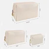 PU Leather Travel Cosmetic Bag Makeup BagTravel Wash Toiletry Organizer Purse Storage Handbag for Women Girls Make Up Pouch 6