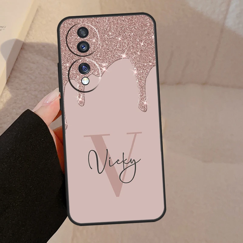 Custom Slim Liquid Glitter Phone Case - Personalized Name Design