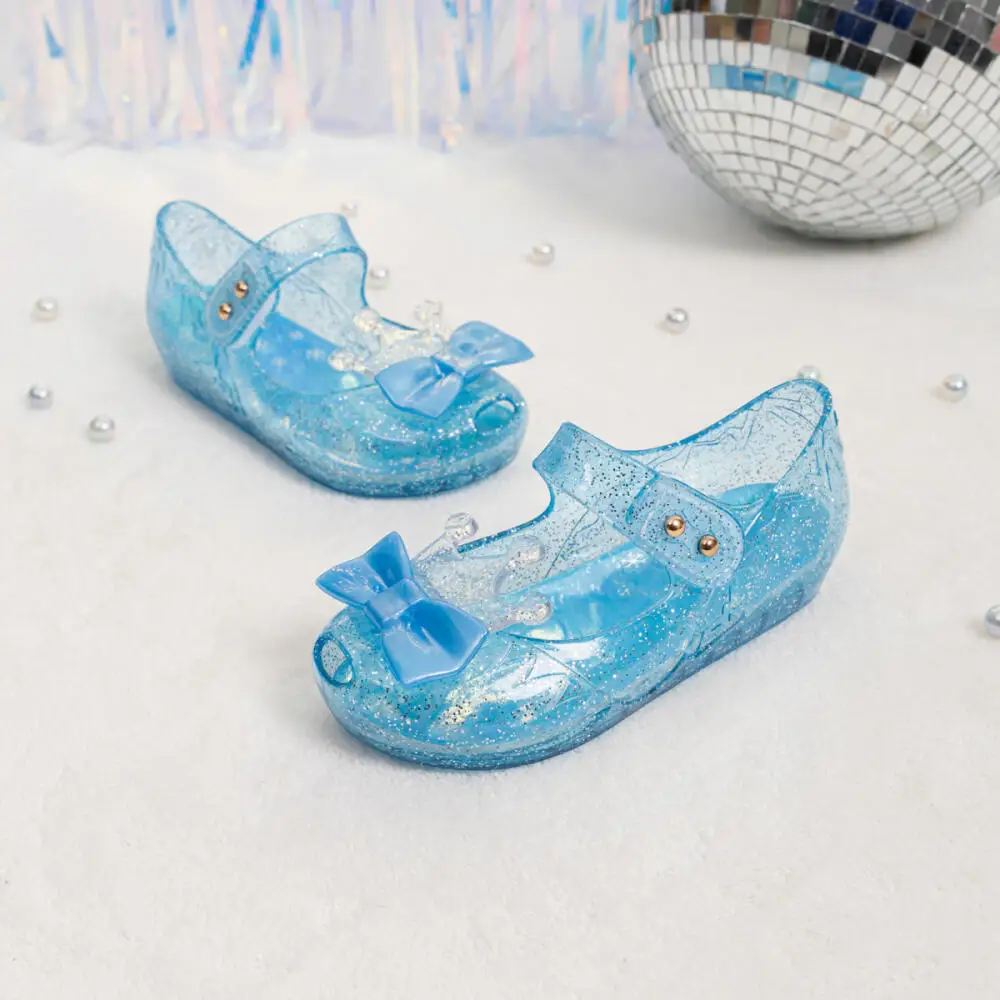 Girls Sandals Summer New Crystal Princess Shoes Anti-slip Breathable Fashion Children Sandals Beach Girls Shoes Cute Jelly Shoes 3