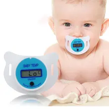New Infant Thermometer LCD Digital Infant Temperature Mouth Nipple Temp Thermometer Pacifier Thermometer