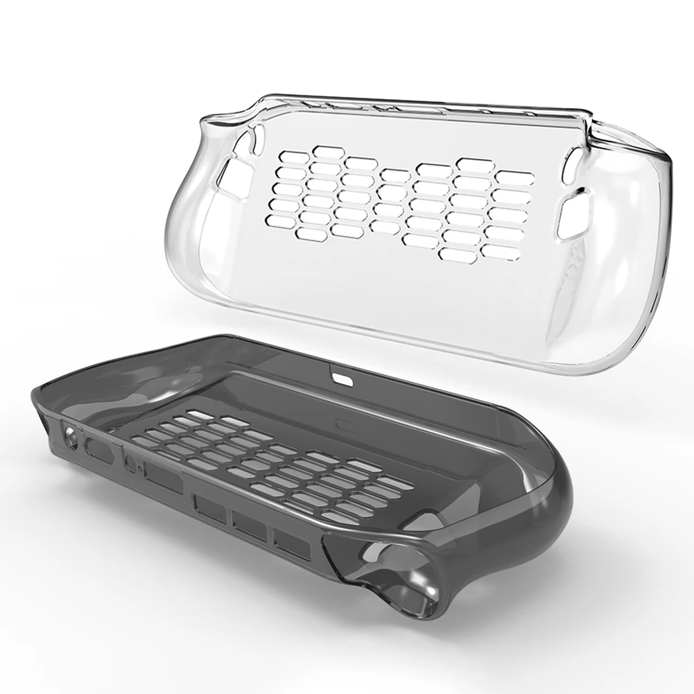 For Lenovo Legion Go S Console TPU Clear Case Breathable Cooling Shell Shockproof Protection Case Anti-Scratch Protector Cover