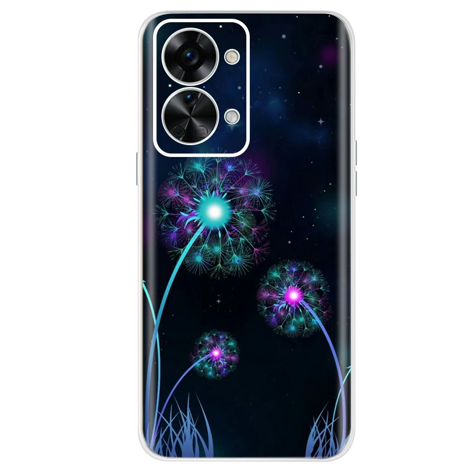 Stylish Painted Soft Silicone Clear TPU Phone Case Cover with Bumper Protection