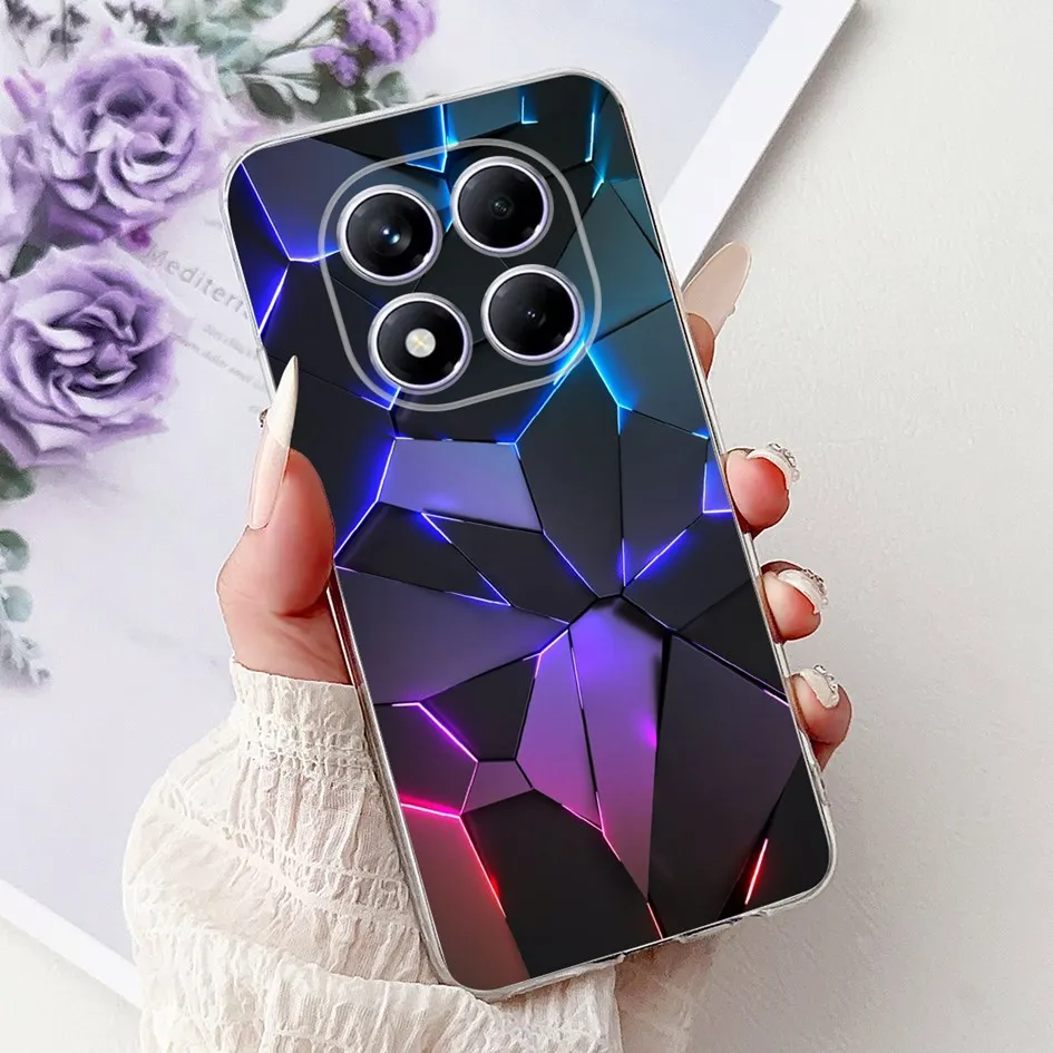 Cute Strawberry Love Heart Soft Silicone Clear Phone Case Cover