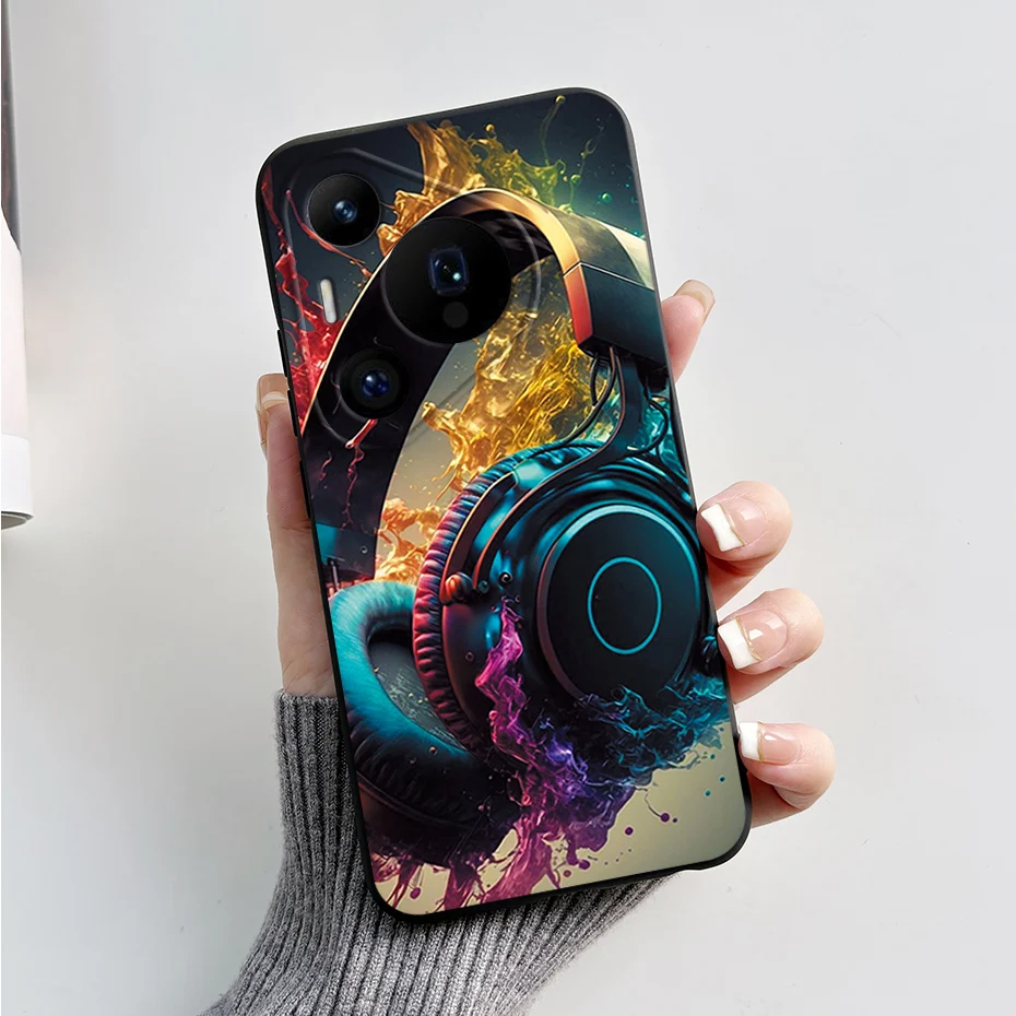 Stylish Pattern Shockproof Slim Soft Silicone Phone Case Cover