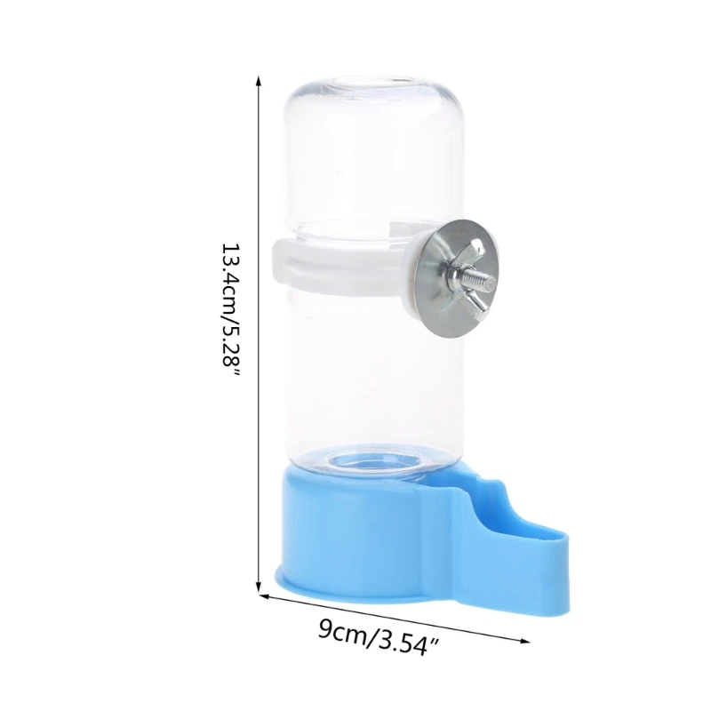 Mangiatoia Automatica Per Uccelli Con Dispenser Cibo E Acqua, Capacità 200/280 Ml, Per Pappagalli E Canarini