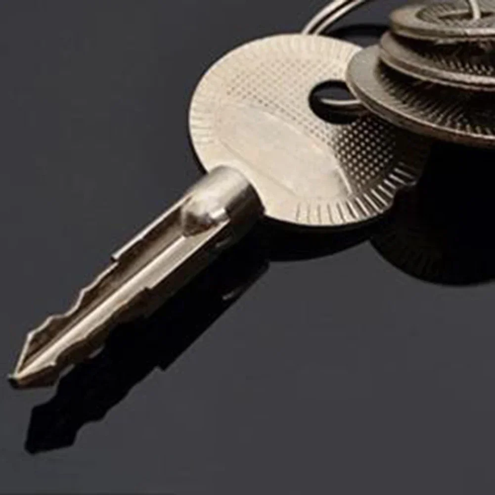 Door Lock Garage Door Lock T-Type Garage Lock Door Cylinder Crook Cross For Caravan Motorhome Hardware 2/4 Keys