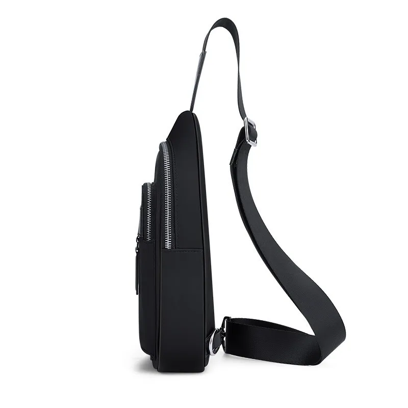 WILLIAMPOLO Luxury Brand Men Chest Bag Business  Canvas Crossbody Bag Casual Men Shoulder Bag Fashion Exercise Chest Pac