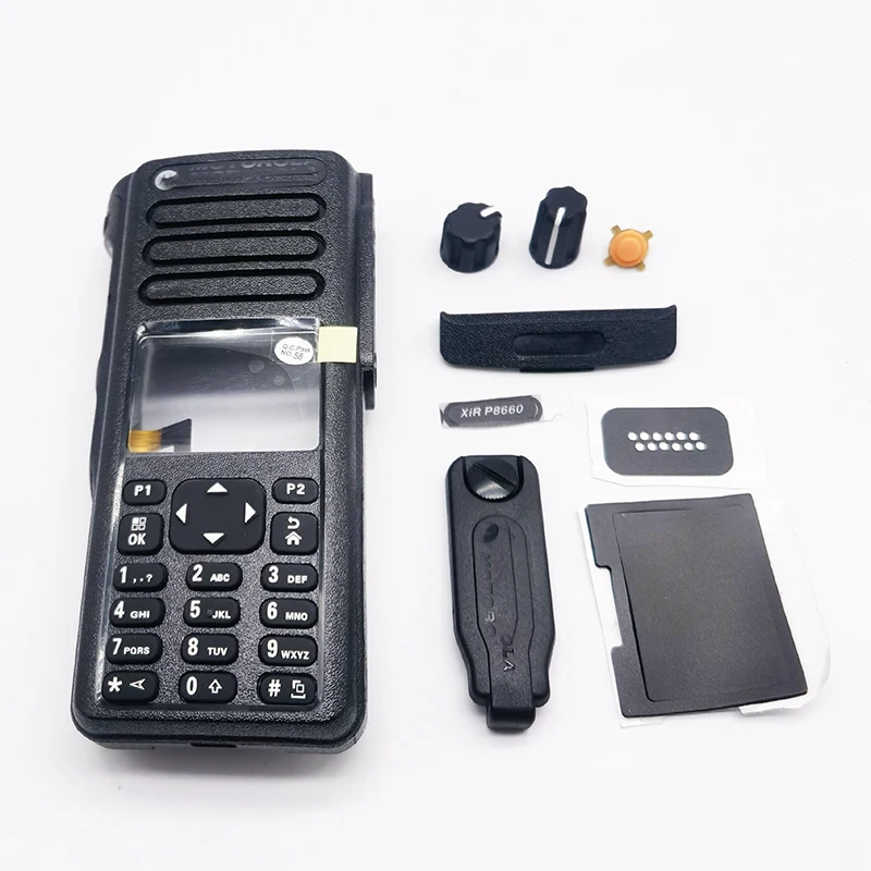 PMLN6116 Front Housing Repair Kit Case Cover For XIR P8660 P8668 DP4800 DP4801 XPR7550 XPR7580 DGP8550 DGP5550 Two Way Radio