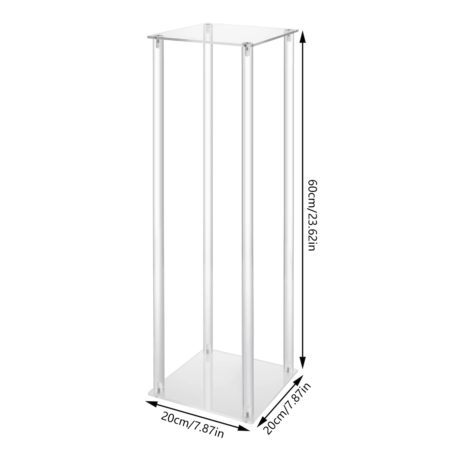 Acrylic Wedding Table Vase Set 6