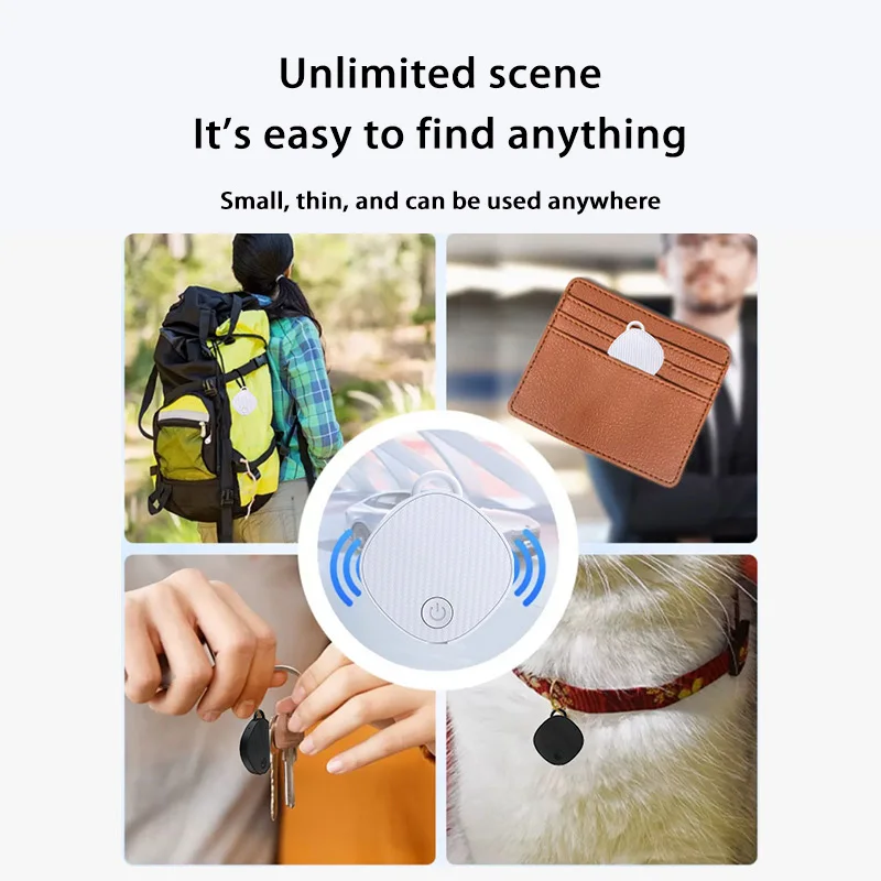 Xiaomi Smart Finder Mini Portable Locator Bluetooth Airtag Tracker Children Wallet Locator Device Anti Loss Location