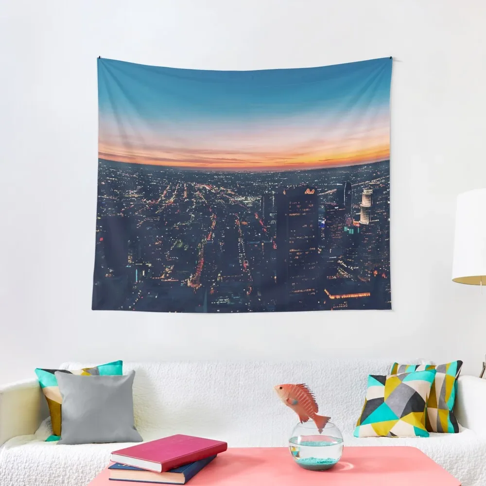 

LA Sunset Tapestry Bedrooms Decorations Hanging Wall Tapestry