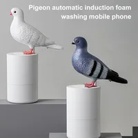 Automatic Induction Pigeon Soap Dispenser Multi-function Touchless Sensing Bird Soap Dispenser For Home Washroom Hygienic 2