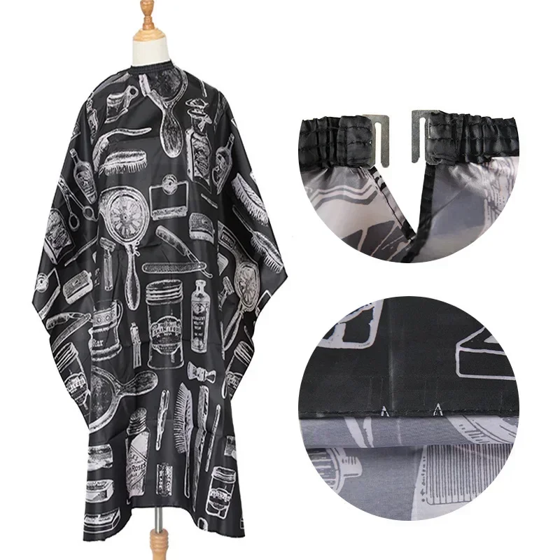 New Haircut Cloth Cutting Cape Pro Salon Hairdressing Hairdresser Cloth Gown Barber Waterproof Hairdresser Apron Haircut Capes 3
