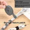 1m/3m/5m Cable Order Reusable Cable Organizer Desk Wire Winder Cable Tie Nylon Free Cut Desk Wire Organizer Cable Binding Tape
