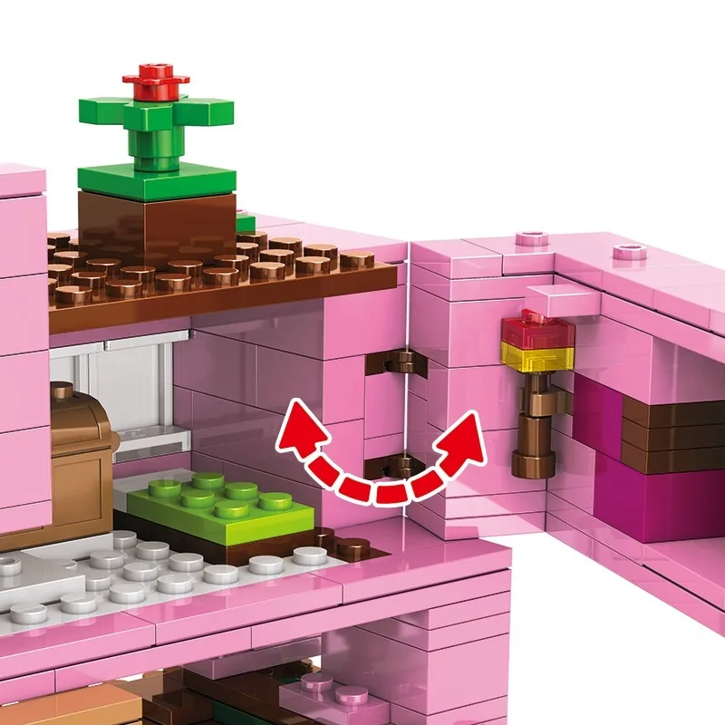 لعبة تعليمية لبناء منزل حيوان كرتوني 3