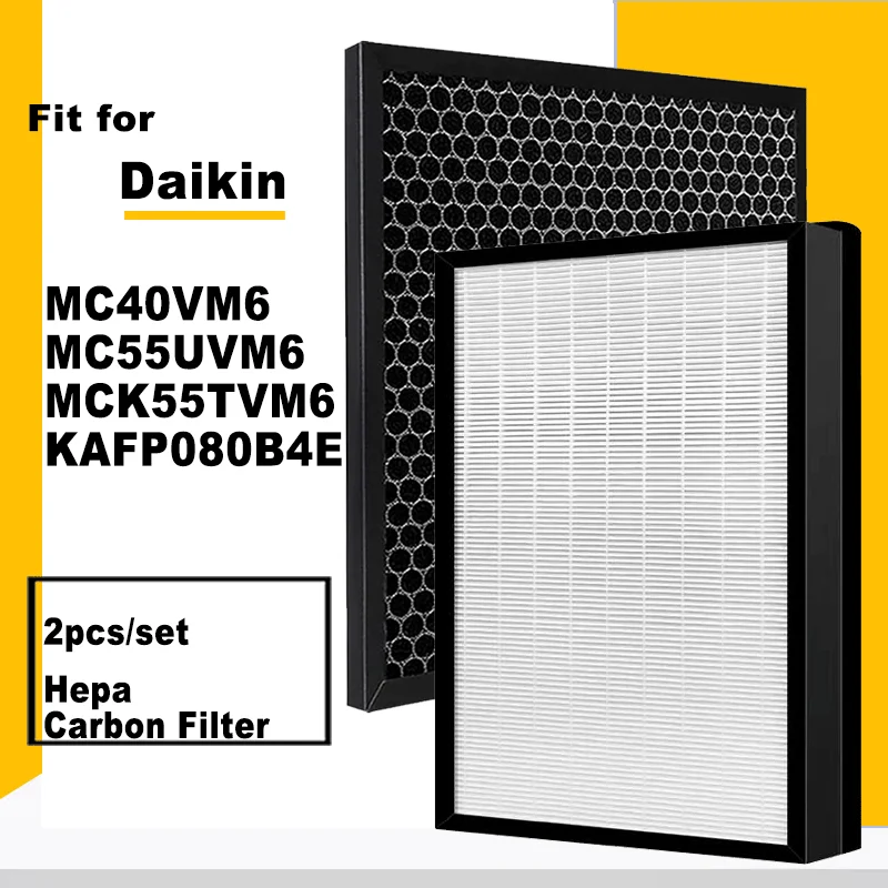 Substituição Filtro de Carbono Hepa Kafp080b4e Mc40vm6 Mc55uvm6 Mck55tvm6 para Daikin Purificador de ar