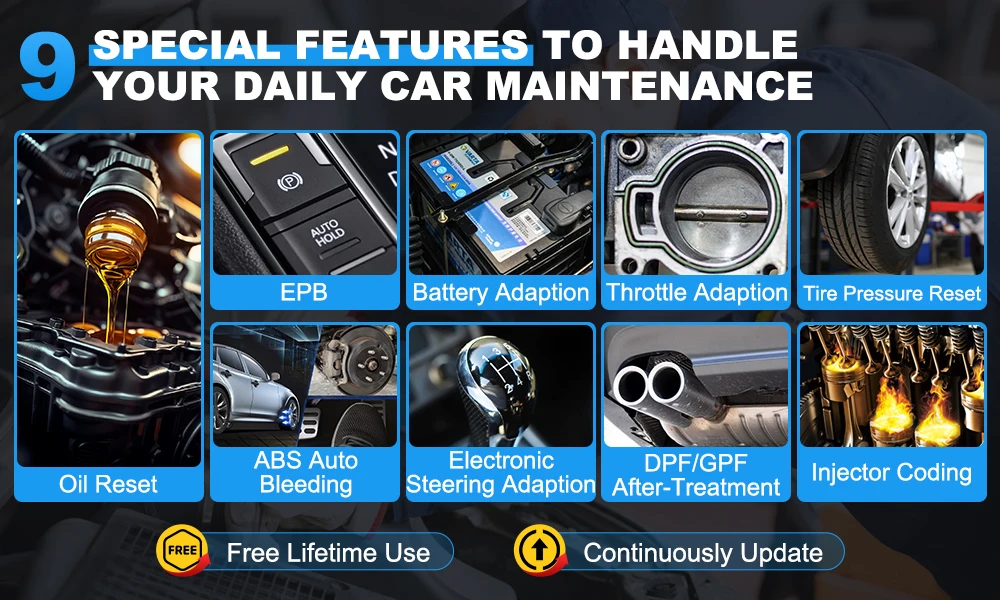 Xtool D5 2026 New Model 5-System Diagnosis + Special Functions Free Update Can Fd/Fca