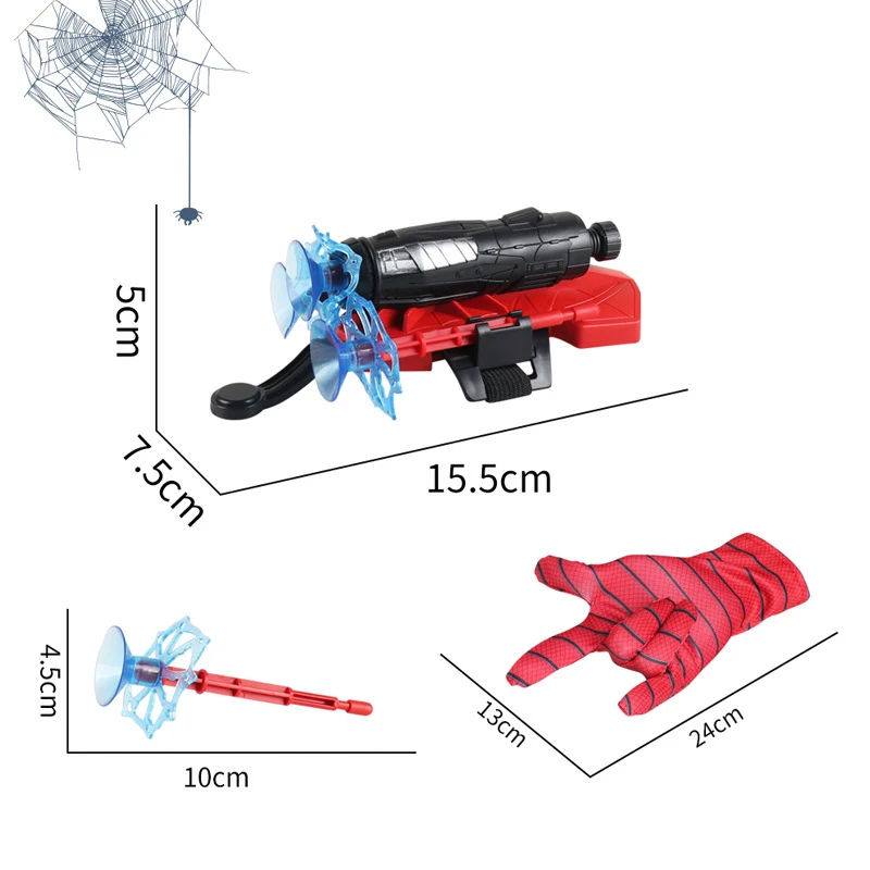 Marvel Super Hero Spider-man: Far From Home Fully Automatic Spider Silk  Rope Launcher Role-play Props For Children's Toys Gifts - AliExpress