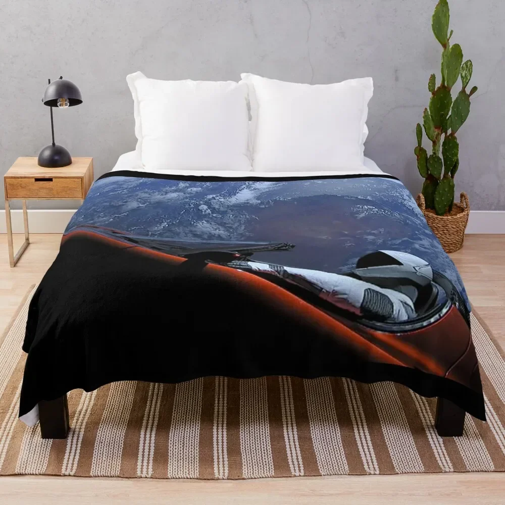 

The SpaceX Starman Throw Blanket Thin blankets ands Blankets