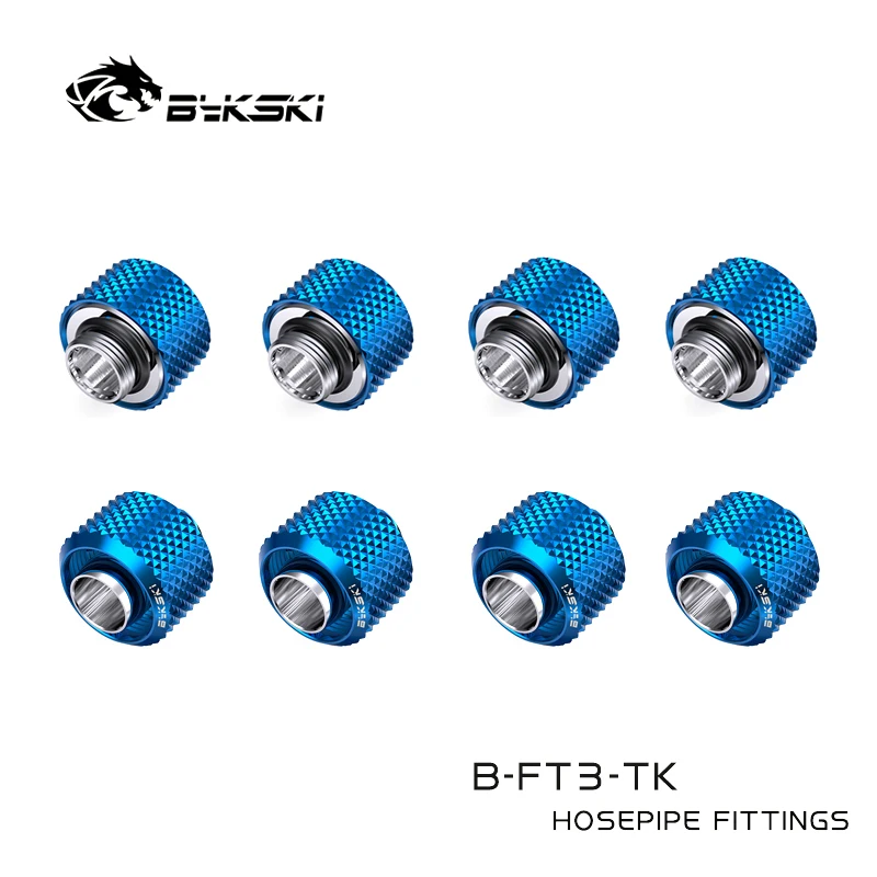 Bykski Conector de Compressão Interno Tamanhos Conexão para Diâmetro Interno 10 mm Mais Diâmetro Externo 16 mm Mangueira id x od Tubulação Conector de Compressão Manual - Imagem 5