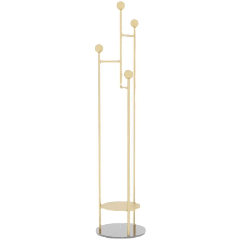 

YY Light Luxury Home Coat Rack Floor Clothes Bedroom Simple