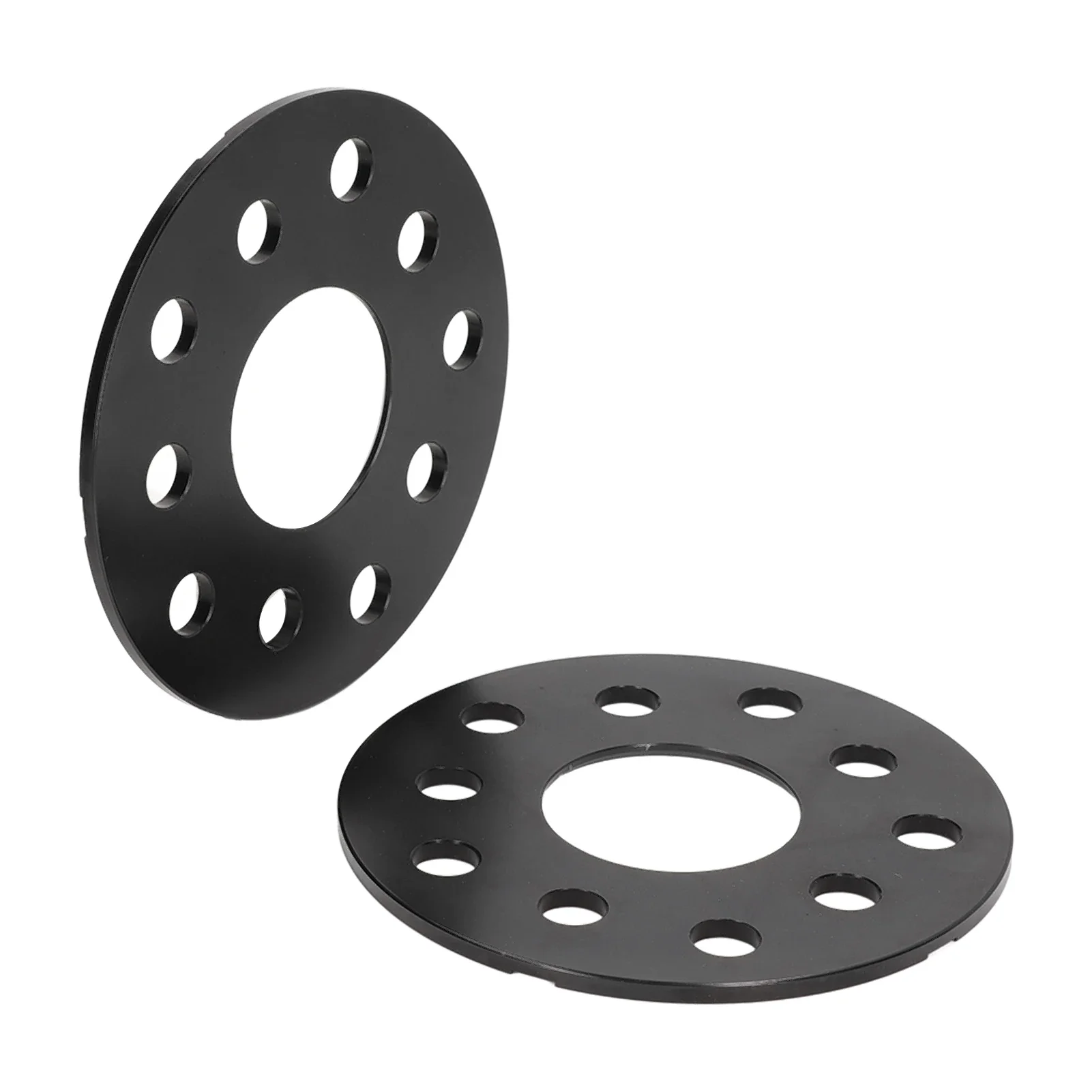 2Pcs 5mm Aluminum Alloy Wheel Spacers for VW AUDI-56.1mm Hub Bore 5x114.3 Bolt Pattern, Universal Car Wheel Adapters