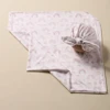 Ylsteed Newborn Receiving Photography Swaddle Blanket with Bow Turban Hat Infant Photography Props New born Photoshooting Wraps 5