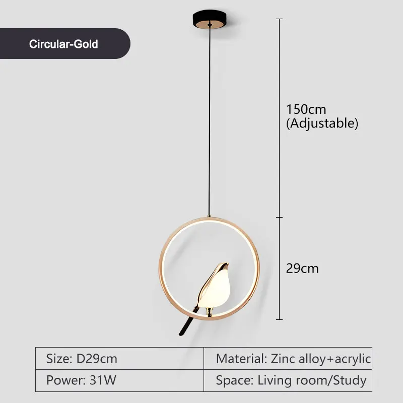 Gold-circular