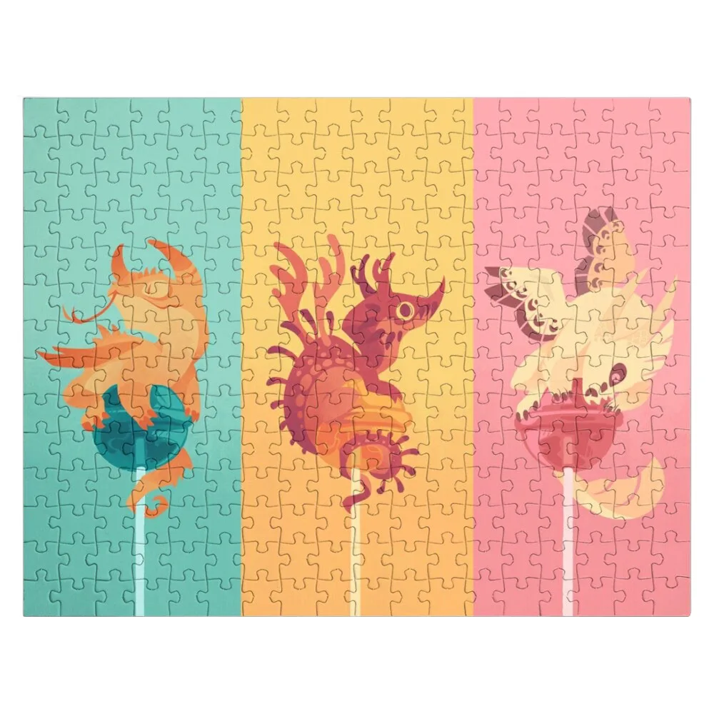 

Dragonpops assorted pack Jigsaw Puzzle Custom Kids Toy Puzzle Custom