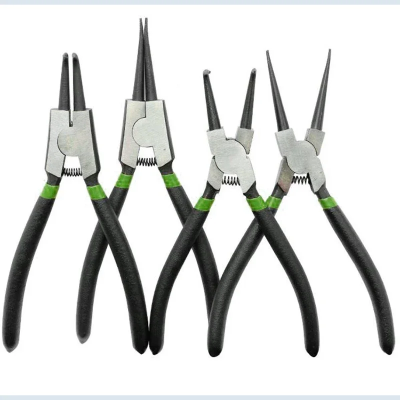 

High Quality 7 inches Internal Circlip Pliers External Bend Clamp Point Shaft Snap Ring Plier Bike