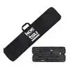 Waterproof Oxford Cloth Kayak Paddle Storage Bag with Carry Handle - Water Sport Accessories Carrying Pouch (Black)