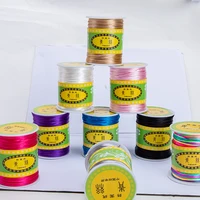 80 meters 1mm size Cord DIY String Cord Nylon Rope Accessary&Findings For Baby Silicone Teething Bead Necklace Jewelry cord 1