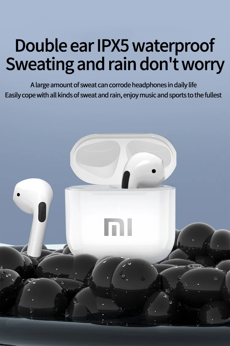 XIAOMI-auriculares inalámbricos AP05 Buds5, cascos con sonido estéreo HIFI, Bluetooth 5,3, deportivos, con micrófono, para Android e iOS