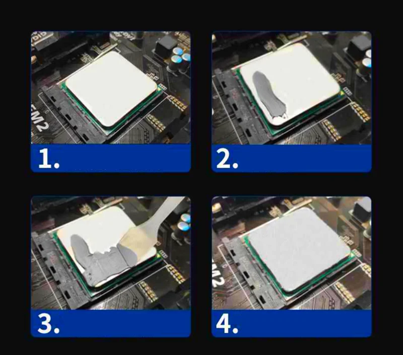 1pcs Hy880 5g/10/30g 실리콘 열 페이스트 열 전달 그리스 방열판, CPU GPU 칩셋 노트북 컴퓨터 냉각 주사기