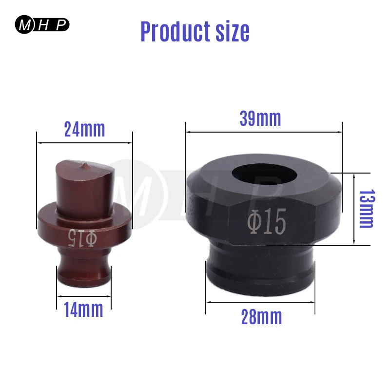 MHP-20 유압 구멍 펀치 기계, MHP-20 펀치 다이용 MHP 유압 원형 구멍 펀칭 다이