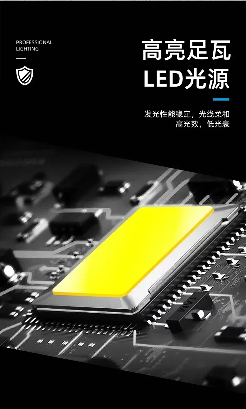 Description Picture 5 of itemLED Induction Small Apple Floodlight 50W100W White Warm Light Outdoor Waterproof Human Body Infrared Induction PIR Floodlight