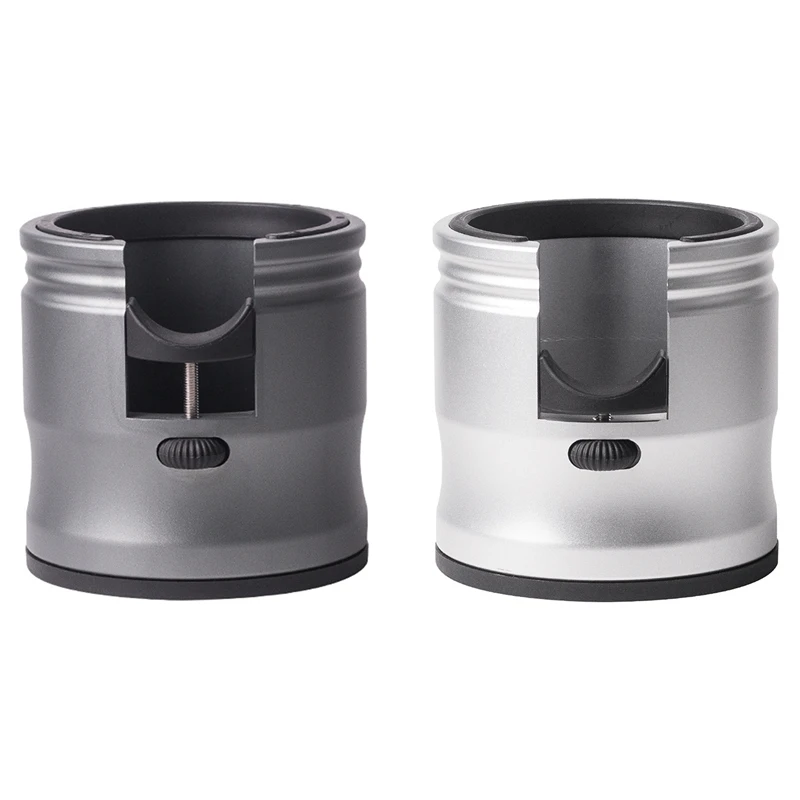 

Stainless Steel Coffee Filter Handle Holder Espresso Mat Stand Coffee Tamper Base Rack Coffee Accessories